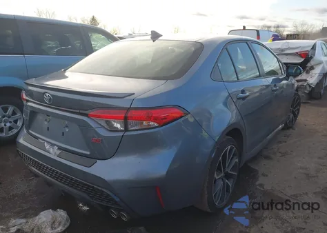 2022 Toyota Corolla Se from USA, damaged, VIN JTDS4MCE9NJ090052